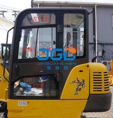Vidrio de excavadora 60D Puerta trasera delantera Parte trasera inferior Brazo derecho Vidrio templado
