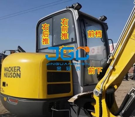 Excavadora Z38 50 60 Engranaje delantero Ventana corrediza trasera izquierda superior e inferior Vidrio templado