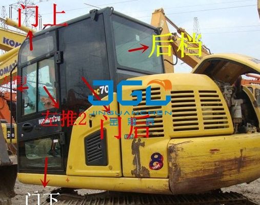 Excavador Doors And Windows Front And Rear Glass Windshield izquierdo y derecho de PC60-8 70-8