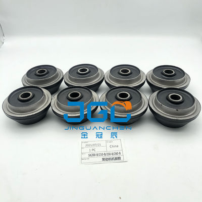 SK200-8 210-8,250-8,260-8 Montaje de caucho YN02P01095P1 J05E almohadilla del motor almohadilla de caucho SK200 Montaje del motor caucho