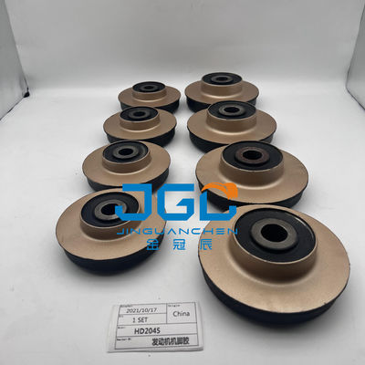 Sistemas de motor Partes de montaje de almohadillas de caucho para excavadoras HD2045