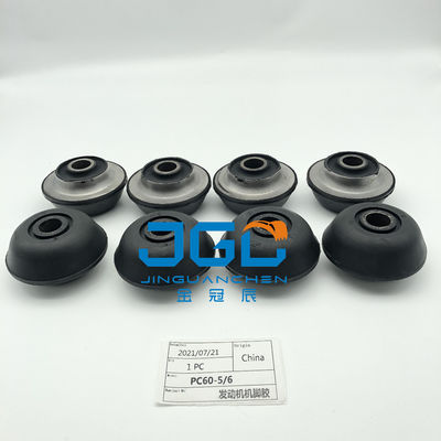 Excavadora PC60-5-6 Motores diésel Cushion de apoyo para el motor Cushion