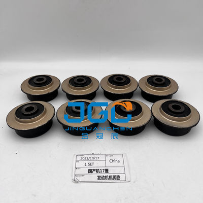 Motor de montaje de los sistemas del motor de las piezas de caucho cojín de los pies parachoques para la máquina doméstica 17 mm
