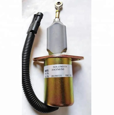 6CT 12V 24V partes del motor para el solenoide apagado del combustible solenoide 3935650