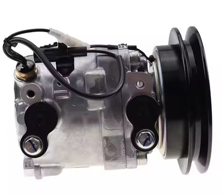 Compresor de aire acondicionado 447180-6430 para excavadora SV06E motor 12V 108mm