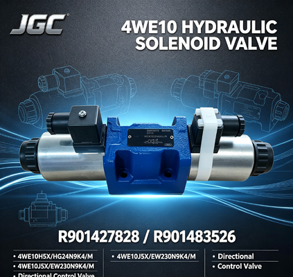 4WE10 Series R901427828 4WE10H5X/HG24N9K4/M R901483526 4WE10J5X/EW230N9K4/M Válvula direccional hidráulica solenoide