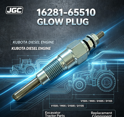 16281-65510 Enchufe de luz para el motor diesel Kubota V1505 D905 D1005 D1105 Partes de repuesto de tractores de excavadoras