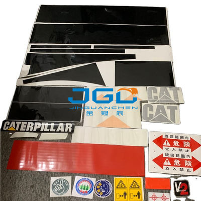 Regulador de encargo de Spare Parts 306 del excavador de las etiquetas engomadas