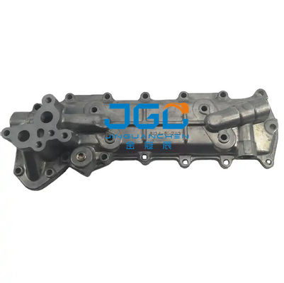 Piezas de maquinaria de construcción de la cubierta lateral 4D105 del panel del refrigerador de aceite del OEM
