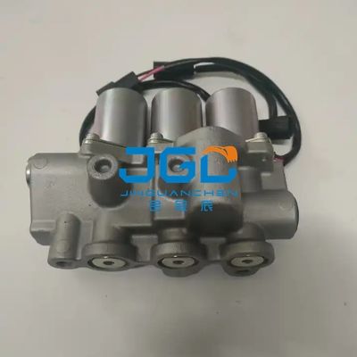 La asamblea de tres vías SK250-10 de válvula electromagnética es conveniente para el excavador LQ35V00007F1