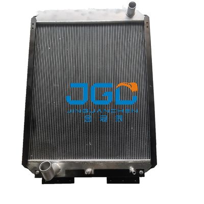 Excavador Fitting Aluminum del sistema R215-7 de la refrigeración por agua del radiador del tanque pequeño