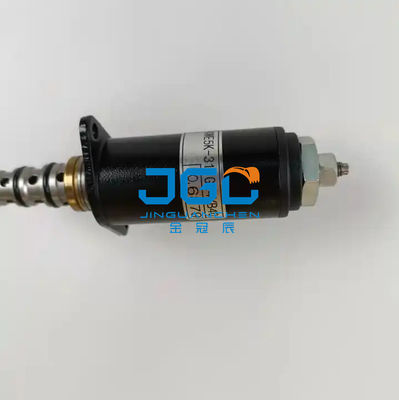Válvula electromagnética rotatoria hidráulica de la válvula electromagnética G24YB40 del excavador SK200-6