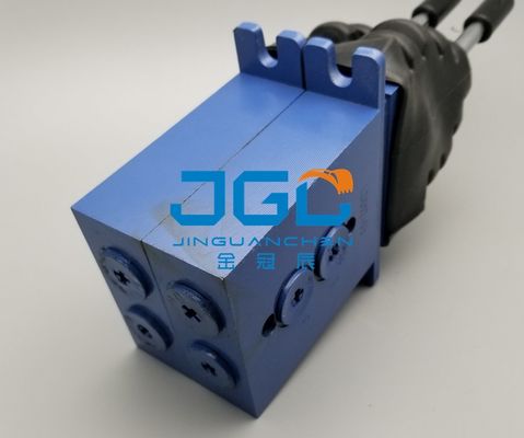Manija de Handle Double Dozer del piloto de la palanca de mando de Hydraulic Spare Remote del excavador