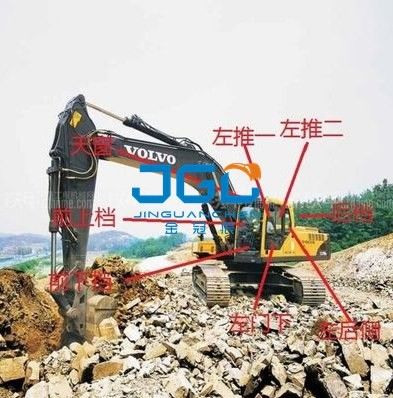 Excavadora EC120Blc 140B Puertas delanteras y traseras y parabrisas izquierdo y derecho de Windows Vidrio laminado