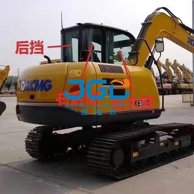 XE75DA 85C 80 Engranaje inferior delantero Vidrio Excavadora Amortiguador delantero Vidrio Lado trasero Vidrio curvado