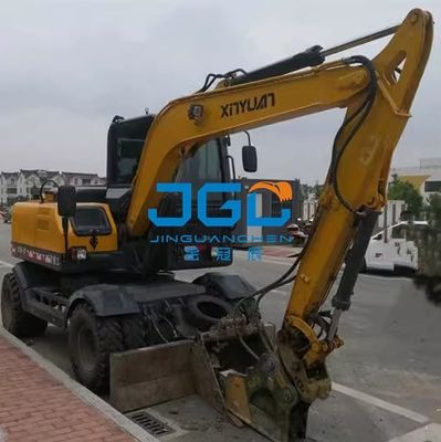 XYB75W-9 XYB75W-8T Cabina de vidrio para excavadora Puerta corrediza inferior delantera en la parte trasera del brazo derecho Vidrio templado