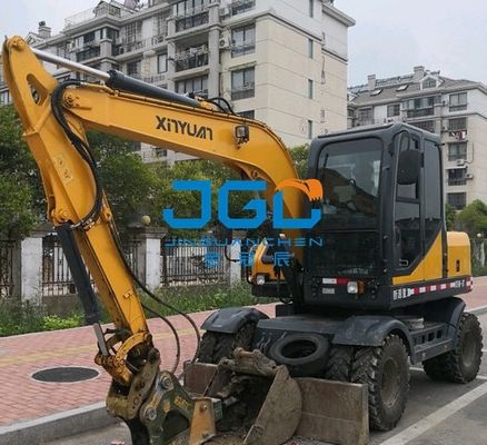 XYB75W-9 XYB75W-8T Cabina de vidrio para excavadora Puerta corrediza inferior delantera en la parte trasera del brazo derecho Vidrio templado