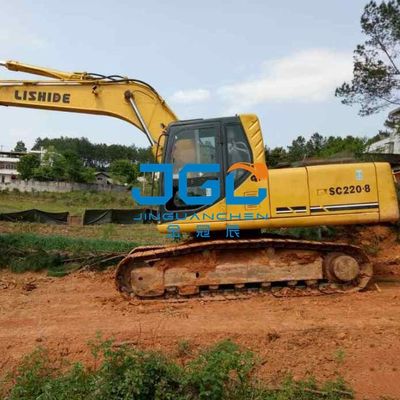 Excavadora Glass SC210-8 230-8 Máquina de gancho Engranaje delantero Puerta inferior Empuje y tire del brazo derecho del engranaje lateral trasero