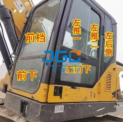 Empuje del engranaje del viento delantero del excavador de FR225D 220E 260E 150E 170E y tire del vidrio de ventana