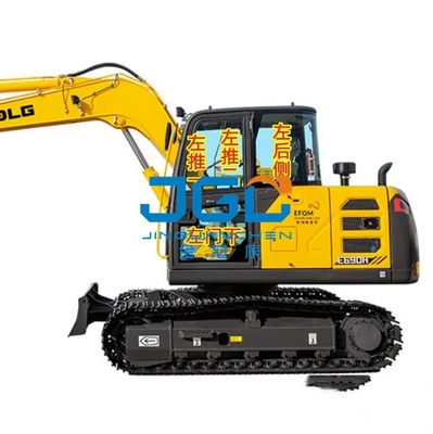E690H/635/655/675/685 Parabrisas de excavadora Curva lateral trasera Tragaluz de brazo derecho