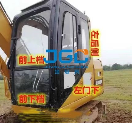 Parabrisas delantero 808 806 909F 815 Excavadora Engranaje trasero Brazo derecho Vidrio