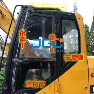 Parabrisas delantero 808 806 909F 815 Excavadora Engranaje trasero Brazo derecho Vidrio