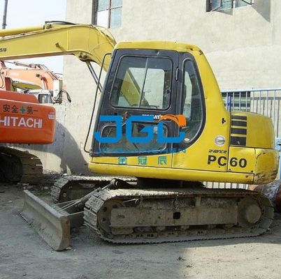 PC60 100 120 200-6 Excavadora Engranaje de viento delantero de vidrio Engranaje trasero Empuje y levante el vidrio