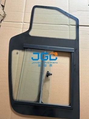 vidrio entero de la puerta del excavador de 75S-9 75X vidrio con las colocaciones integrales de la ventana pequeña