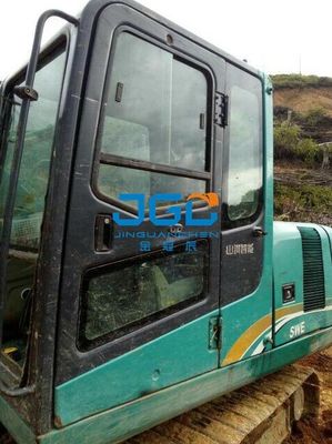 SWE60E 70 80 90 100 Excavadora Parabrisas delantero de vidrio Ventana corrediza de puerta superior e inferior