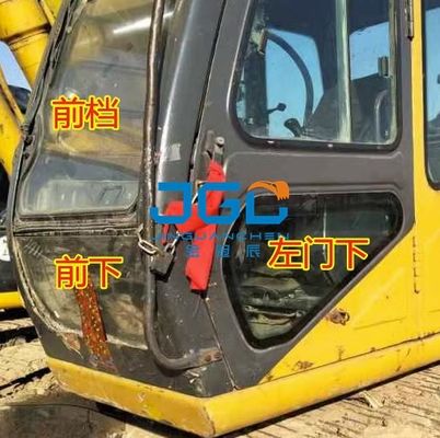 LG220C 230-3 Excavadora Parabrisas delantero Ventana corrediza Lado trasero derecho Engranaje trasero Vidrio templado