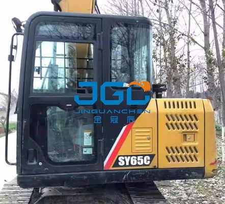 SY75C Parabrisas delantero Excavadora Ventana de empuje y tracción Bloque trasero izquierdo y derecho superior e inferior Vidrio templado