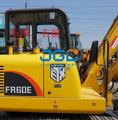 FR60E 65E 75 80E2/D Excavadora delantera y trasera Vidrio delantero