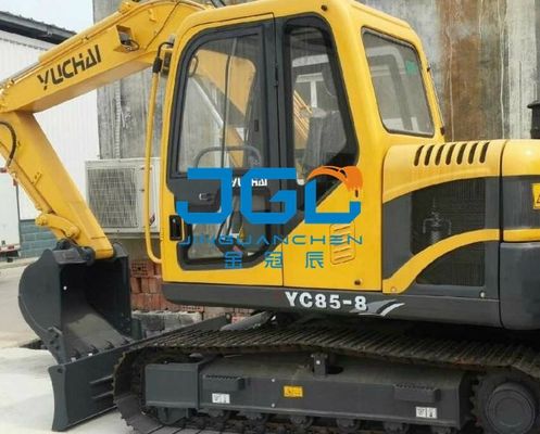 YC85-8 Excavadora delantera trasera Bloque izquierda y derecha Puertas y ventanas Ventana superior e inferior