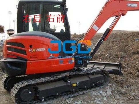 KX165-5 Excavadora delantera trasera Bloque izquierda y derecha Puertas y ventanas Ventana superior e inferior