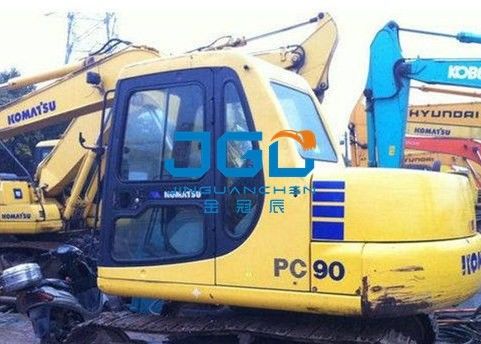 PC90 Excavadora parada delantera parada trasera ventanas izquierda y derecha y parabrisas superior e inferior