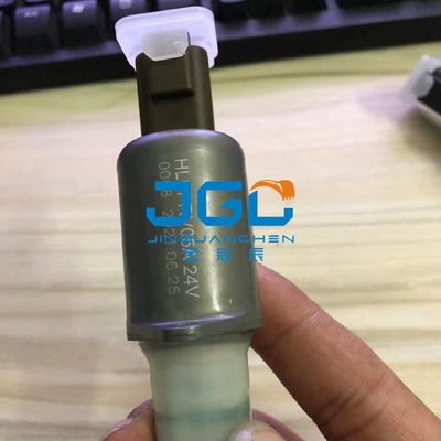 piezas de maquinaria de construcción de Accessories Solenoid Valve HLSDCV058 del excavador 24V