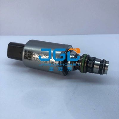 válvula electromagnética 485-57471 de los accesorios de la maquinaria de construcción 24V