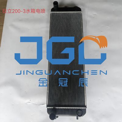 Accesorios de la maquinaria de la ingeniería del radiador del tanque de Accessories EX200-3 del excavador