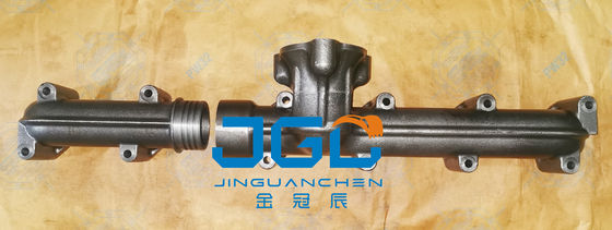6BB1 Sistema de escape para excavadoras de acero inoxidable Manifold de escape 914140-630