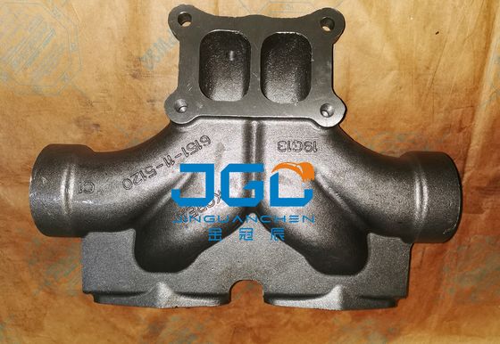 Sistema de escape para excavadoras de acero inoxidable de primera calidad Manifold de escape 6151-11-5120