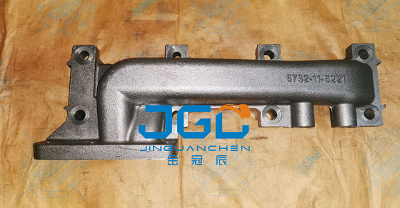S4D102 Manifold de escape de alta calidad FIT 6732-11-5221 para Komatsu WA120-3L