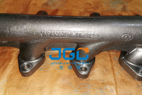 PC200-8 Nuevo manifold de escape del motor diesel 6754-11-5120 Adaptado para el motor Komatsu SAA6D107E S6D107 6D107 WA380-6
