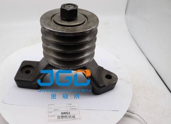 Partes de maquinaria de construcción 1-13641202-0 Rueda de cinturón de ventilador para 6wg1