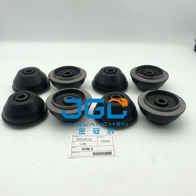 Cushión de montaje del motor de alta calidad DH80-9 para el motor de excavadora DH
