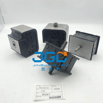 Partes de excavadora Doosan Daewoo DH130-7 Adhesivo a prueba de choques de caucho para pie de motor.
