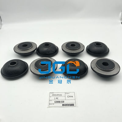 Partes del motor de la excavadora E200B E320 Motor de montaje de caucho para el motor delante y detrás