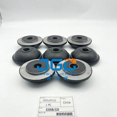 Partes del motor de la excavadora E200B E320 Motor de montaje de caucho para el motor delante y detrás
