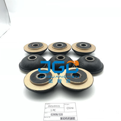 Partes del motor de la excavadora E200B E320 Motor de montaje de caucho para el motor delante y detrás