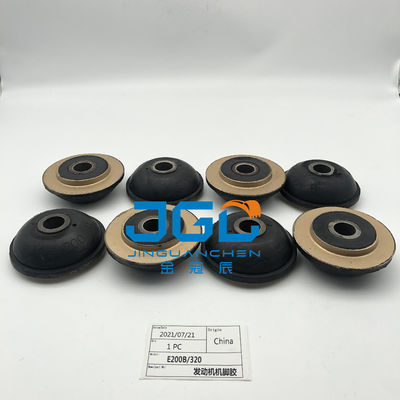 Partes del motor de la excavadora E200B E320 Motor de montaje de caucho para el motor delante y detrás