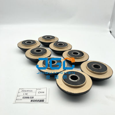 Partes del motor de la excavadora E200B E320 Motor de montaje de caucho para el motor delante y detrás